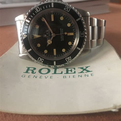 rolex submariner 5513 valutazione